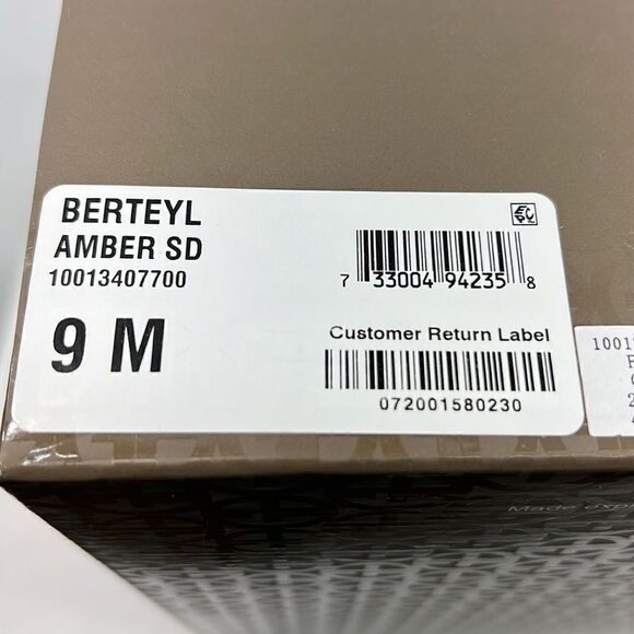 Giani Bernini Berteyl Suede Lace-Up Booties Amber Suede- Size 9 M- NIB - Picture 7 of 7